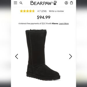 BEARPAW Women’s Elle Tall Classic Suede